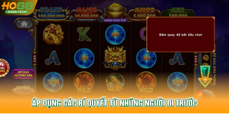 Áp dụng các bí quyết từ những người đi trước