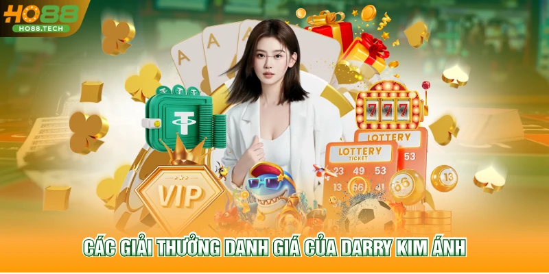 Các giải thưởng danh giá của Darry Kim Ánh