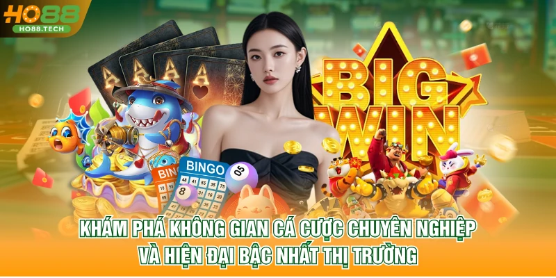 Khám phá không gian cá cược chuyên nghiệp và hiện đại bậc nhất thị trường.