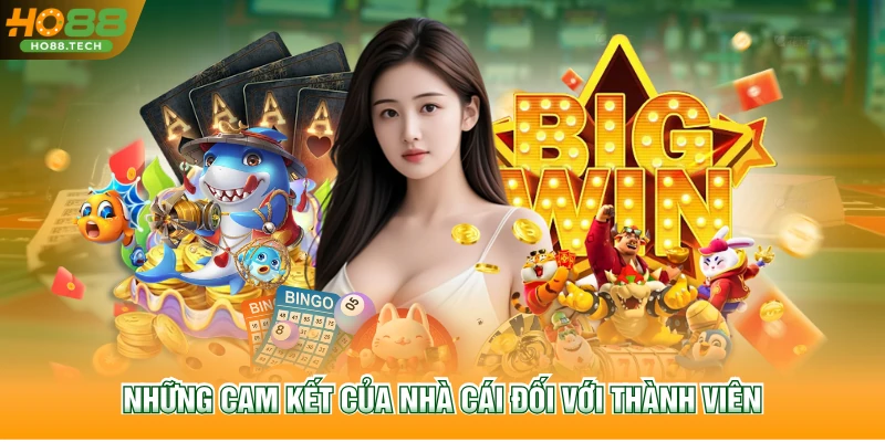 Những cam kết của nhà cái đối với thành viên