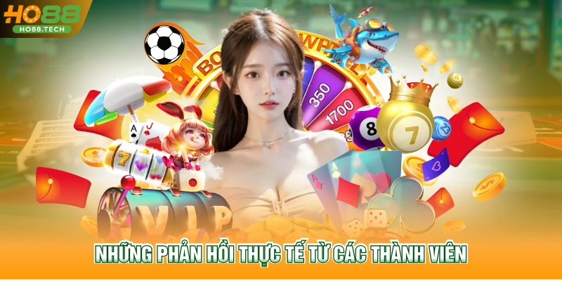Những phản hồi thực tế từ các thành viên