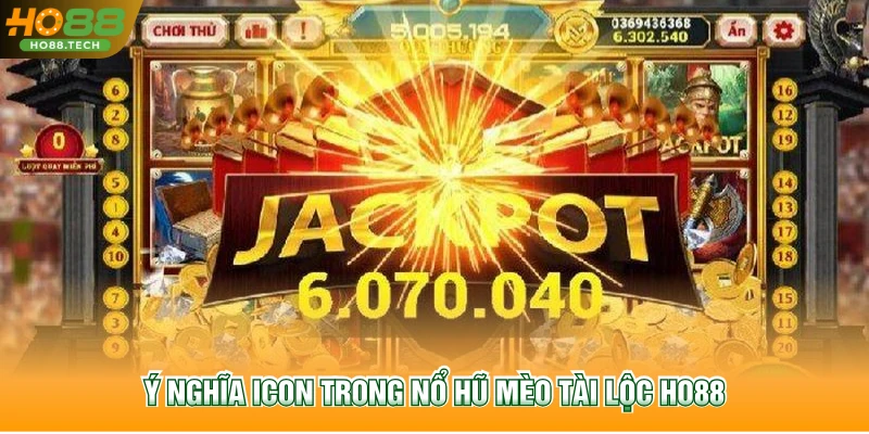 Ý nghĩa icon trong Nổ hũ Mèo Tài Lộc HO88
